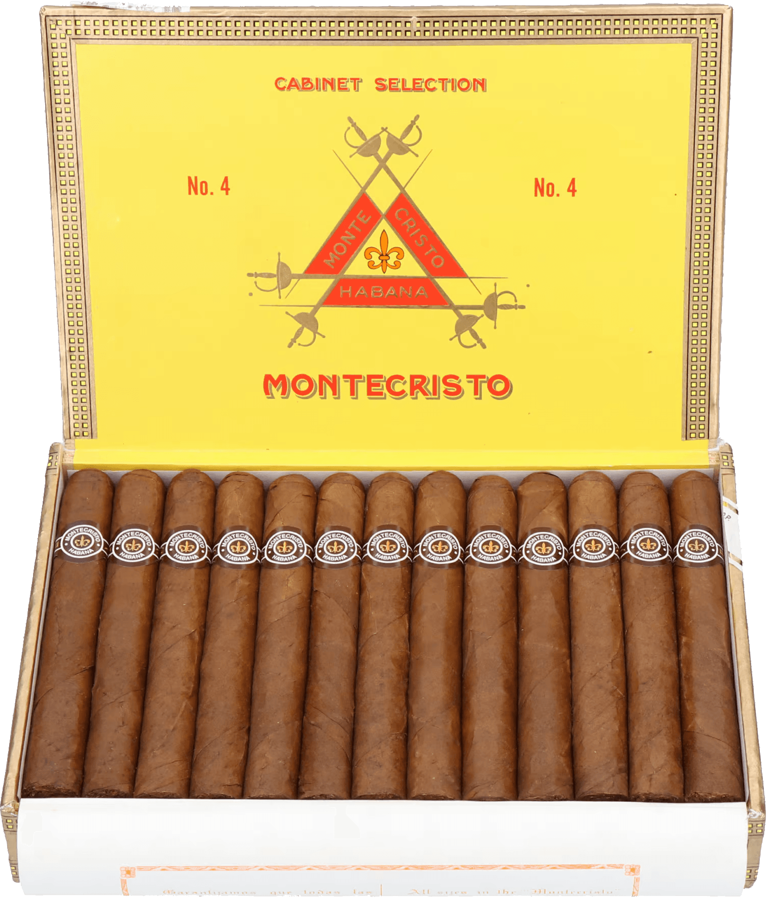 Montecristo | Montecristo No. 4 (25 pcs) | Cuban cigars online