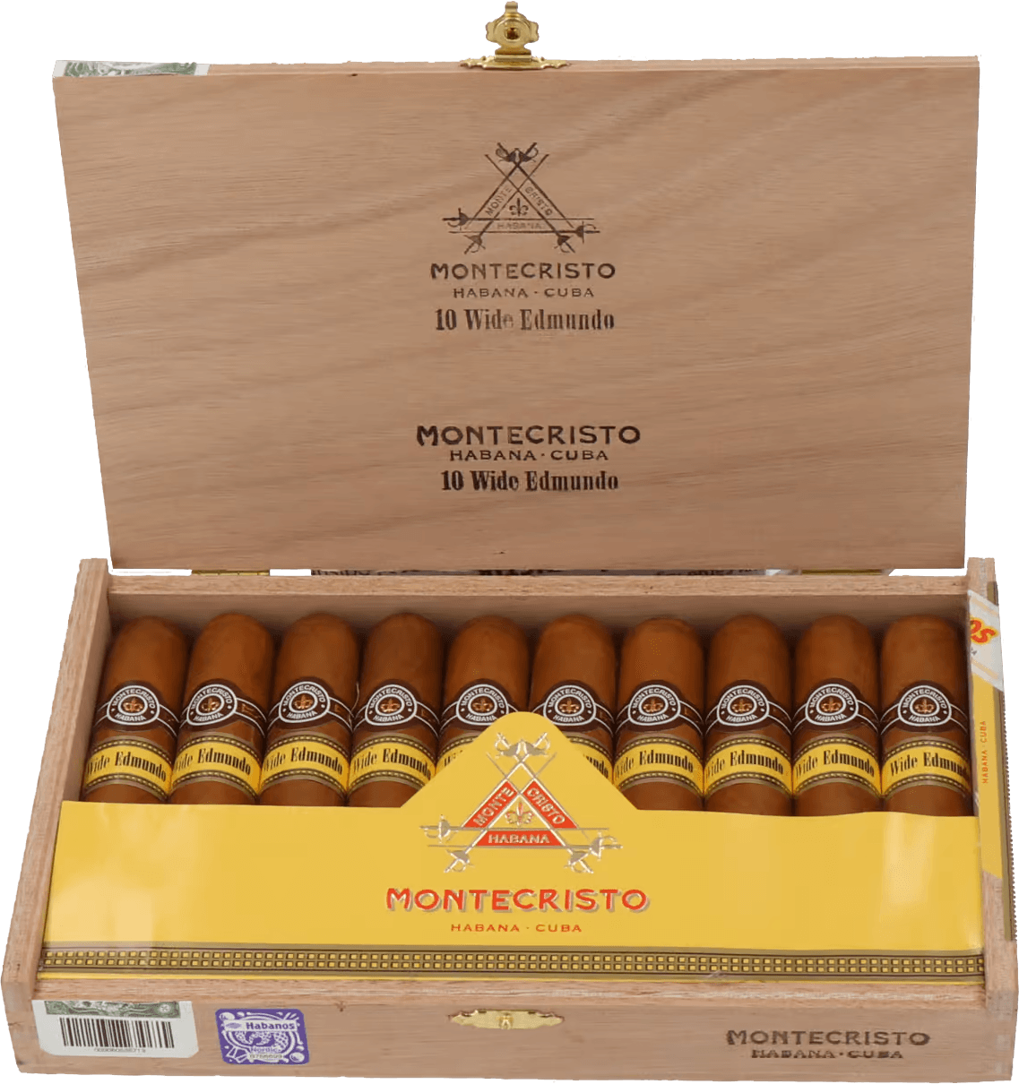 Montecristo | Wide Edmundo (10 pcs) | Cuban cigars online