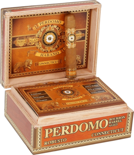 Perdomo | Habano Bourbon Barrel-Aged Connecticut Robusto